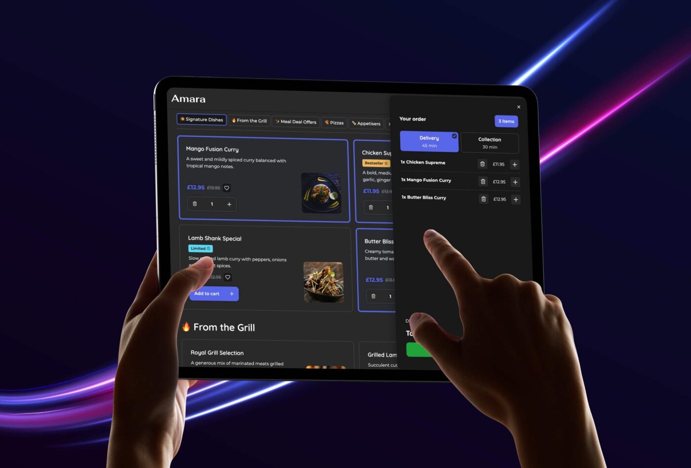 Online Ordering System For Restaurants and Takeaways