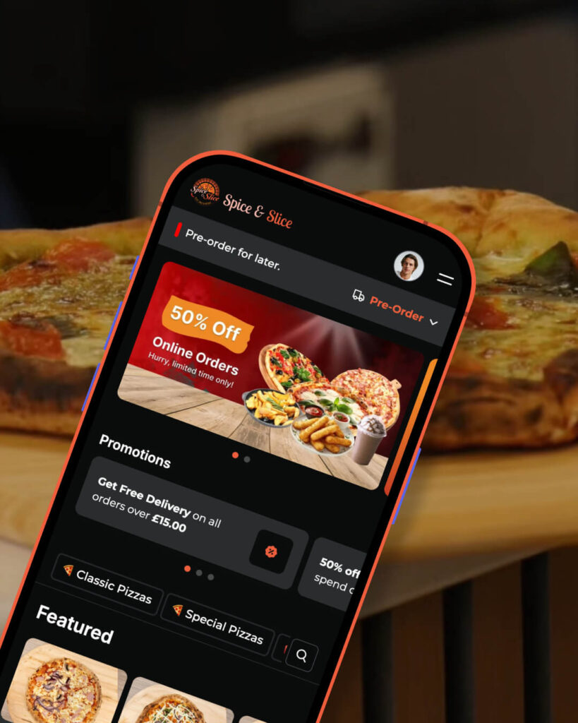 Online Ordering System Restaurants Takeaways