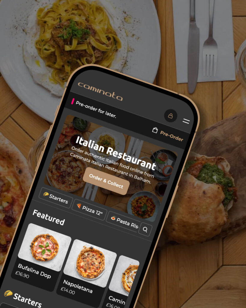 Online Ordering System Restaurants and Takeaways