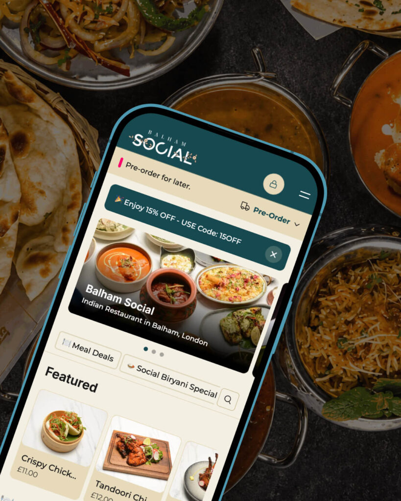 Online Ordering System Restaurants and Takeaways