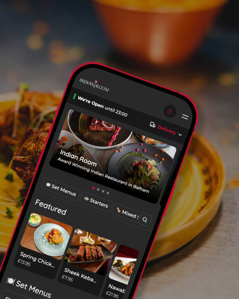 Online Ordering System Restaurants and Takeaways